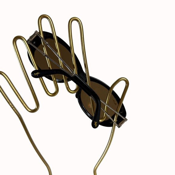 Maui Jim Womens Alana Sunglasses Polarized Brown Lenses Gold Tone Temple Arms - Picture 10 of 12